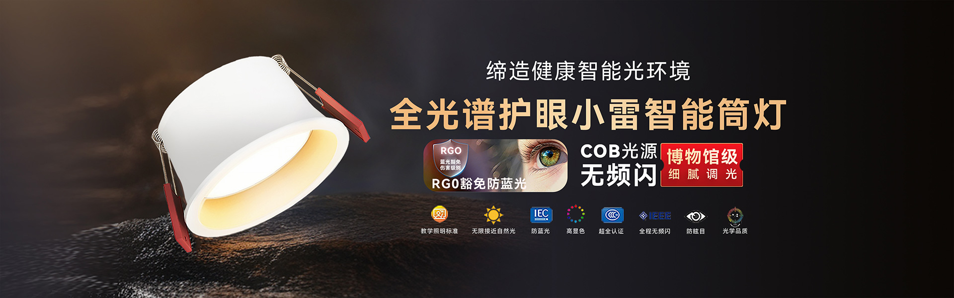 LED智能筒灯