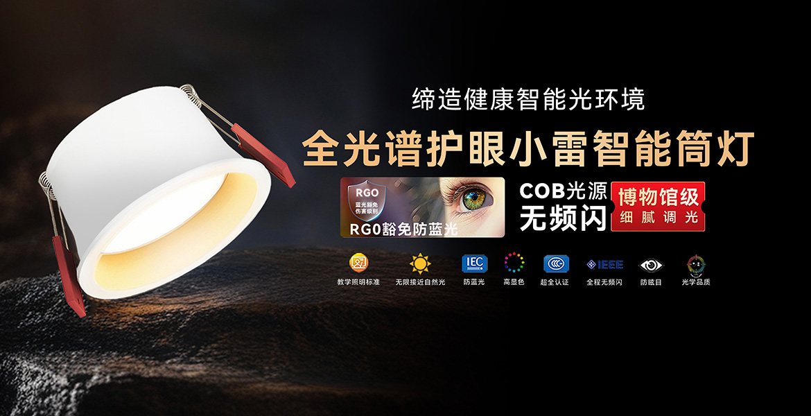 LED智能筒灯
